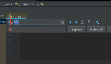 pycharm替换的方法