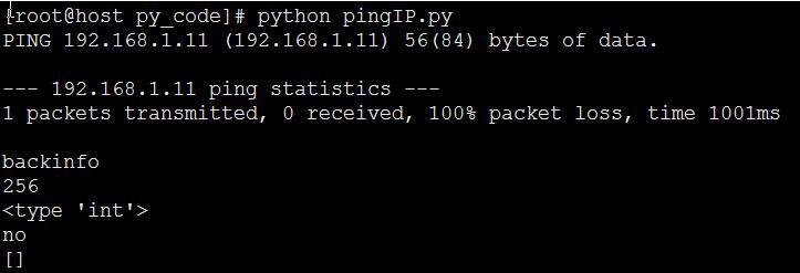 python中ping域名的方法