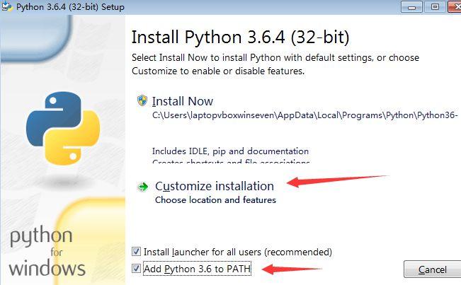 启动python3.6解释器得方法