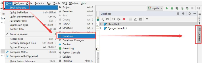 使用Pycharm中Database实现对数据库进行可视化操作的方法