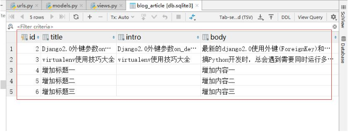 使用Pycharm中Database实现对数据库进行可视化操作的方法