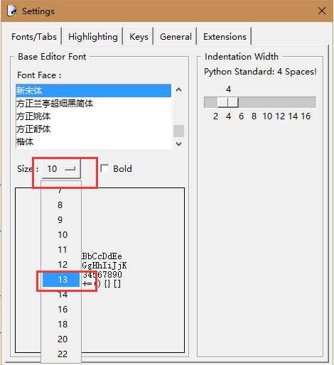 修改python3字體的方法