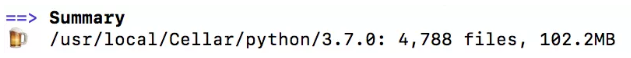 mac上安装python3的方法