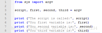 python中sys和argv的应用方法