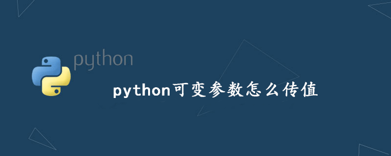 python可变参数传值的方法