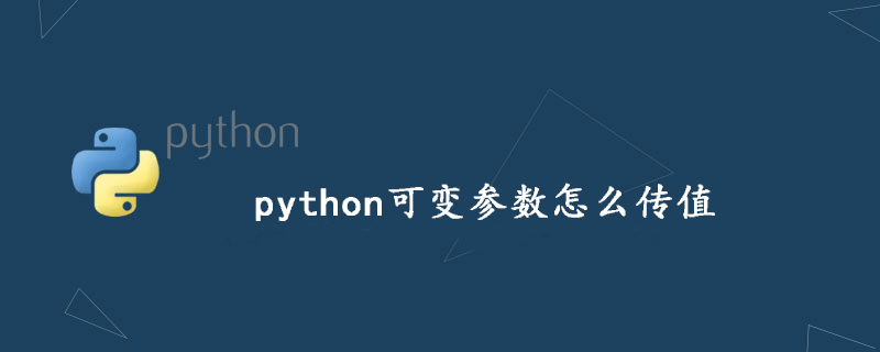 python可變參數(shù)傳值的方法