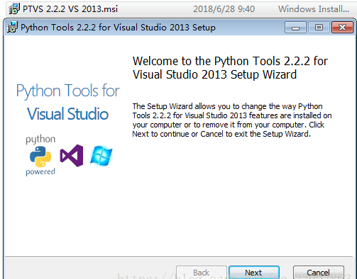 vs2013安装python的方法