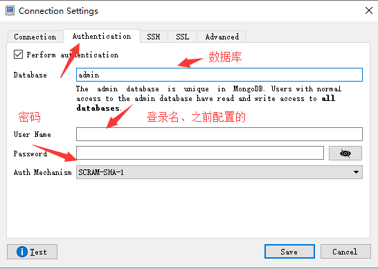 mongodb数据库远程连接的方法