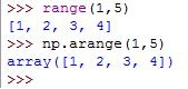 python arange函數(shù)是什么