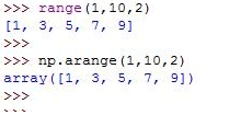 python arange函數(shù)是什么