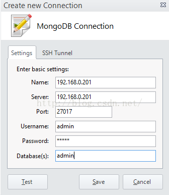 MongoVUE对MongoDB的基本操作