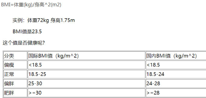 Python需如何计算身体质量指数BMI从而来判断体型