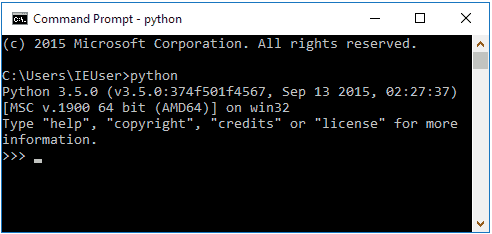 用python3.5打代碼的方法