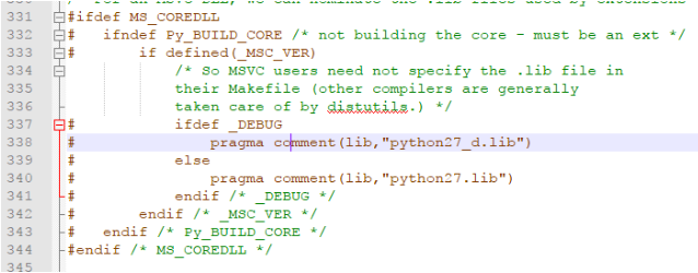无法打开python27.lib的解决方法