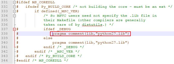 无法打开python27.lib的解决方法