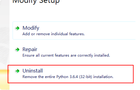 如何卸載python