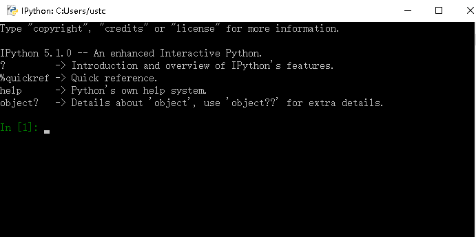 Python使用ipython的方法
