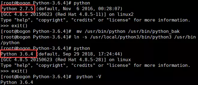 linux升级python的方法
