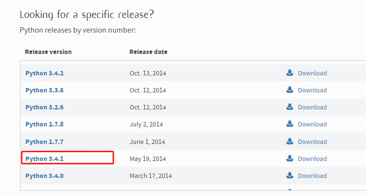 安装python3.4.1的方法