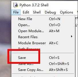 如何保存python文件
