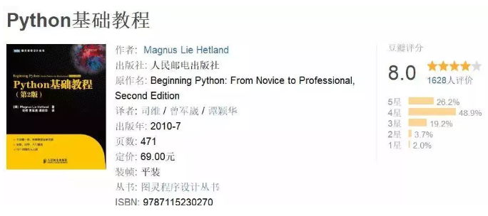 学python可以看这些书