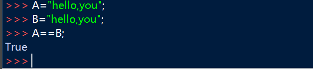 python如何比较字符串是否相等