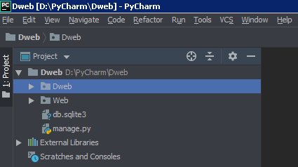 pycharm2019导入django项目的方法