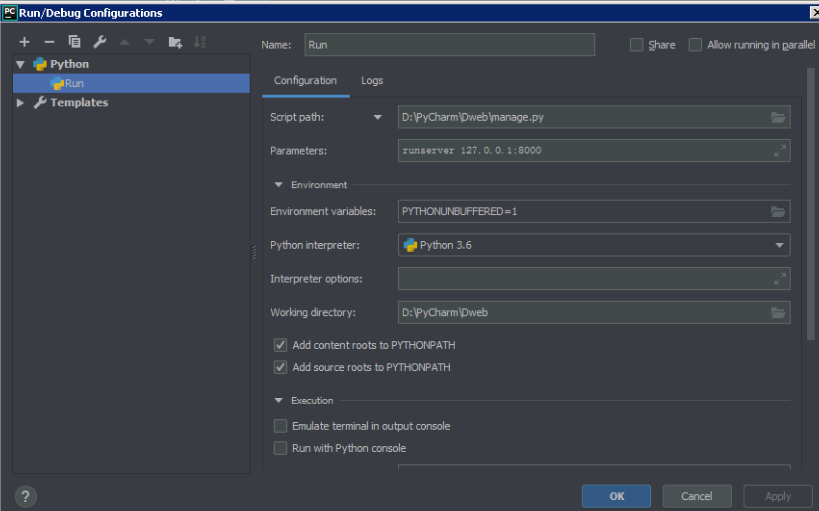 pycharm2019導(dǎo)入django項目的方法