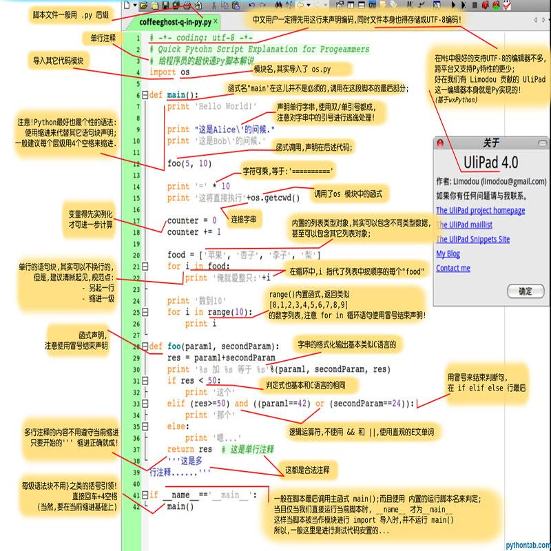 Python的用法