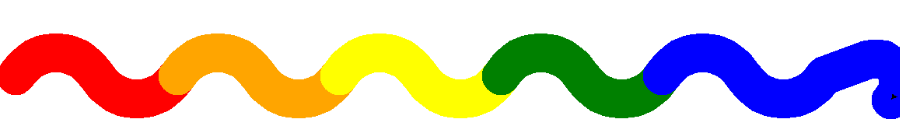 用Python中绘图库绘制一条蟒蛇的案例
