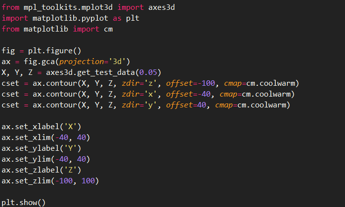 Python運(yùn)用matplotlib庫繪制3D圖形的發(fā)