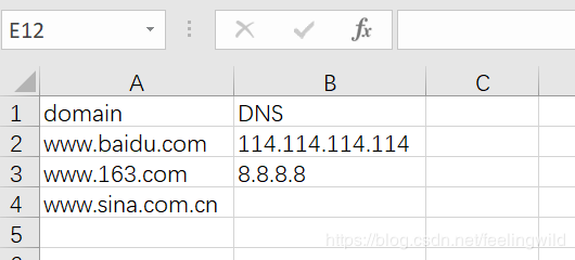 关于python批量处理多DNS多域名nslookup的案例分析