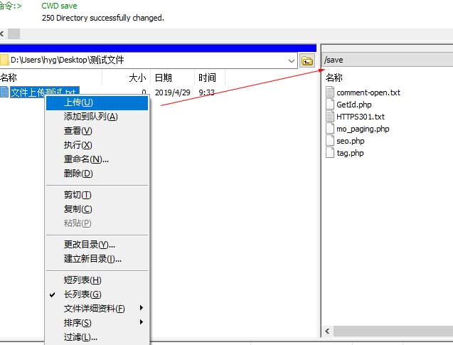 虚拟主机如何传文件