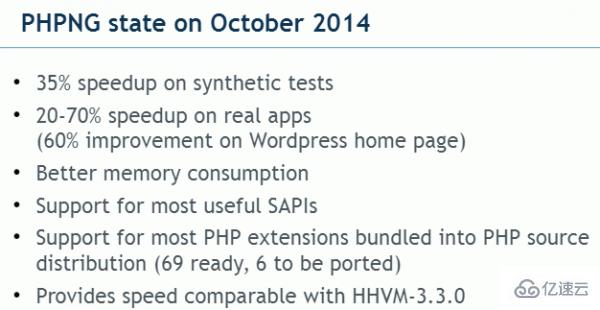 PHP7和HHVM的性能对比