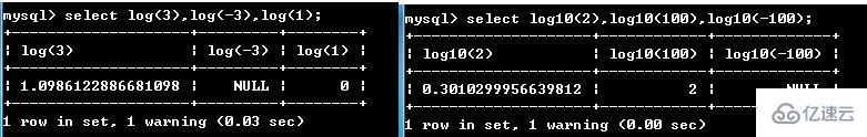 mysql中常用的数学函数介绍