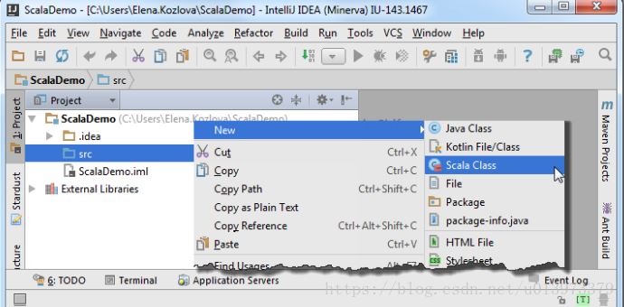 解決IntelliJ IDEA安裝scala插件并創(chuàng)建scala工程的方法