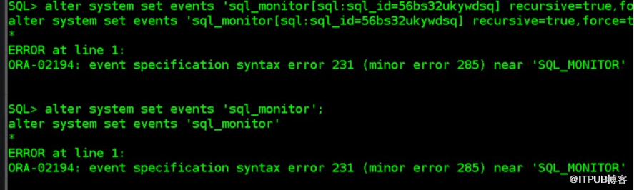 oracle 12c 新增的诊断事件的初步尝试