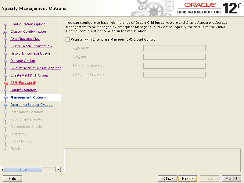 Oracle VM上实施Oracle 12cR2 RAC