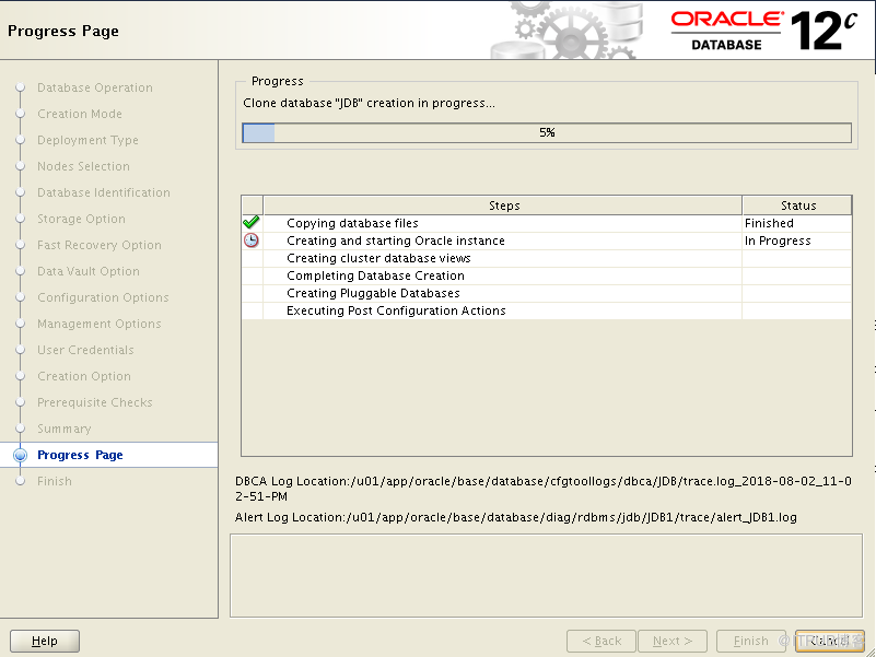 Oracle VM上实施Oracle 12cR2 RAC