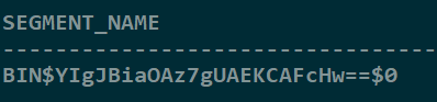 Oracle的7大闪回技术讲解