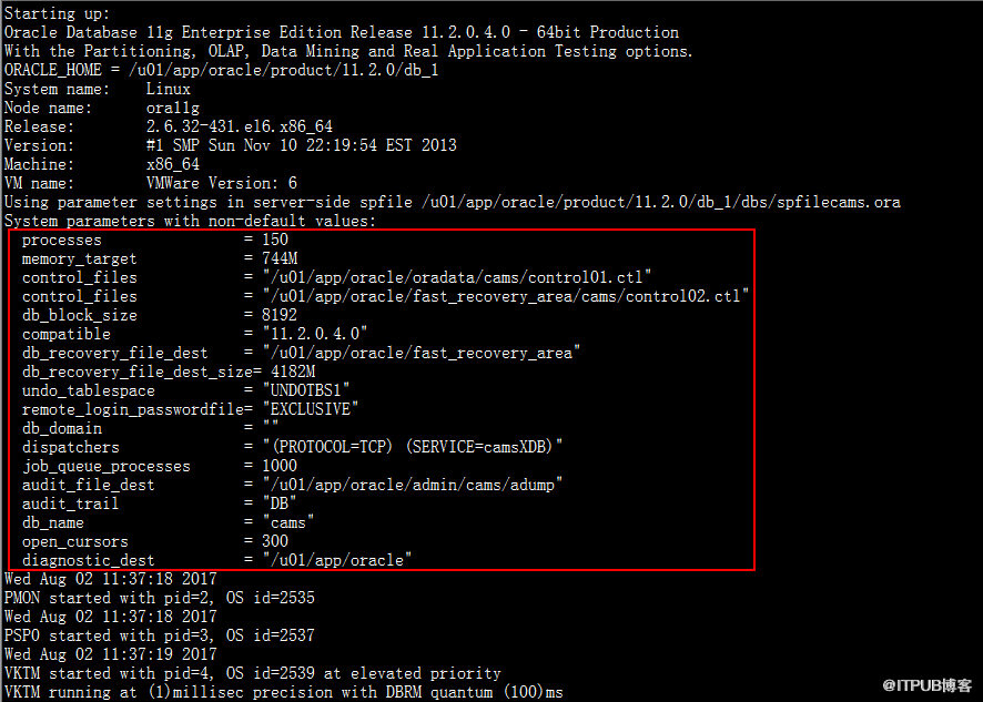 Oracle11g數(shù)據(jù)庫(kù)參數(shù)文件誤刪除恢復(fù)