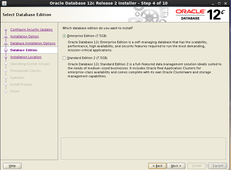 如何安装oracle12c单实例数据库软件