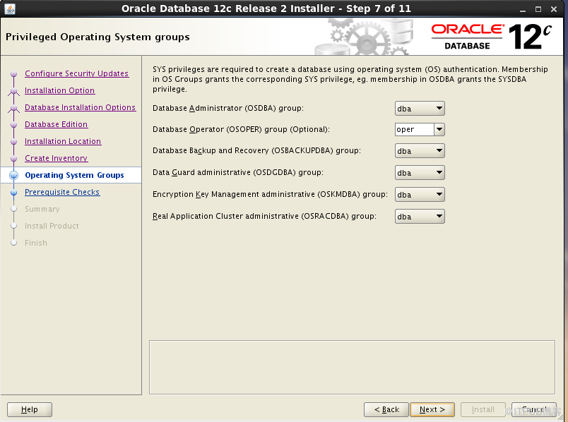 如何安装oracle12c单实例数据库软件