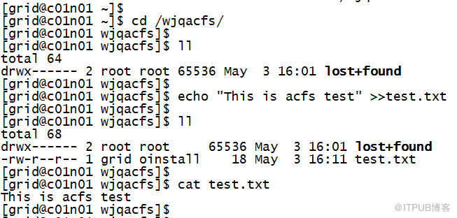 oracle12c RAC如何创建ADVM和ACFS