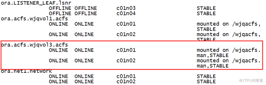 oracle12c RAC如何创建ADVM和ACFS