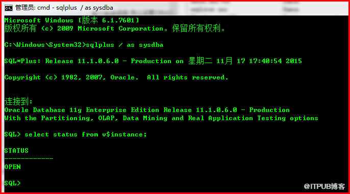 Windows如何安裝oracle11gR1 database 11.1.0.6