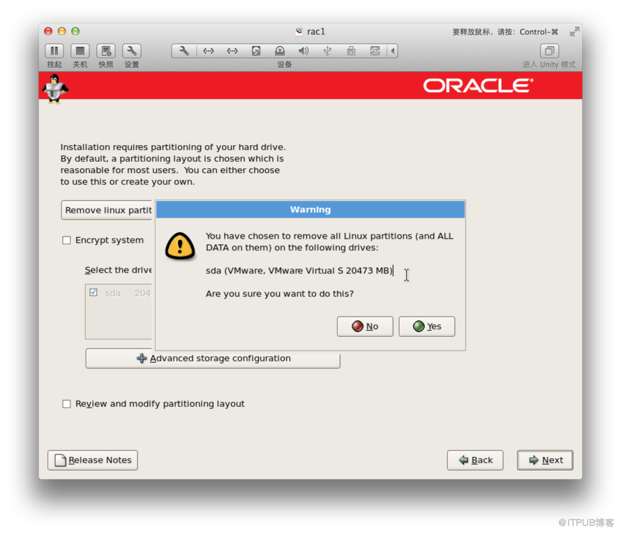 MAC Vmware Fusion+OracleLinux+Oracle11gRAC