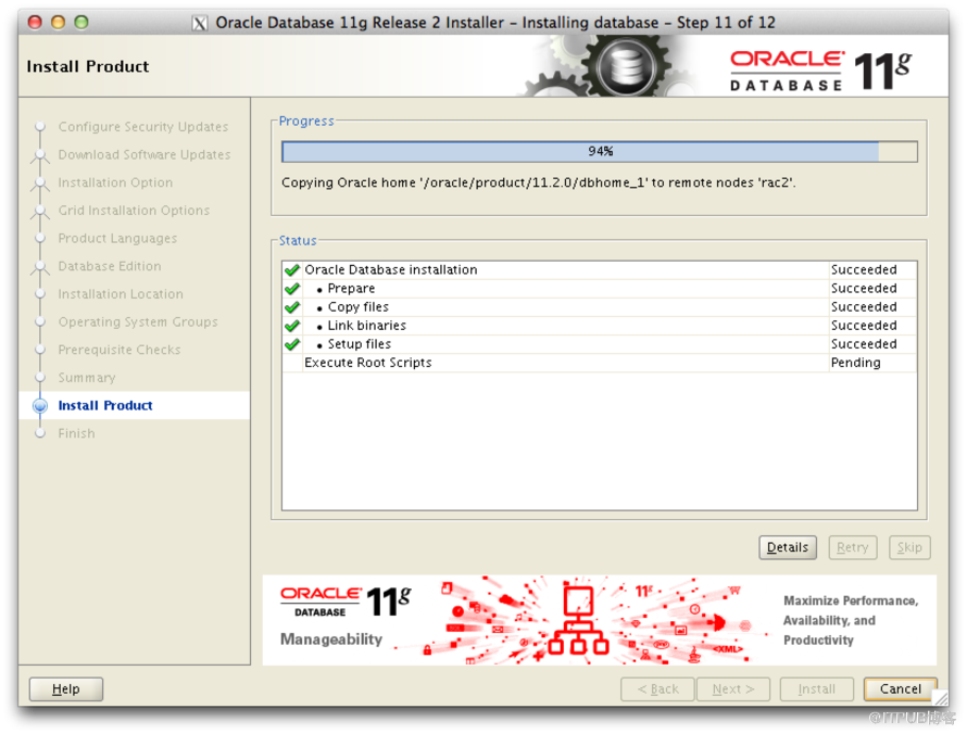 MAC Vmware Fusion+OracleLinux+Oracle11gRAC