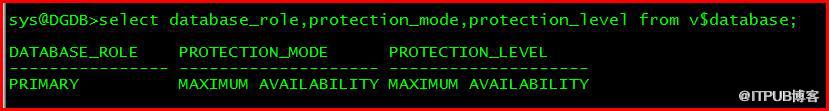 【DataGuard】Oracle DataGuard 数据保护模式切换