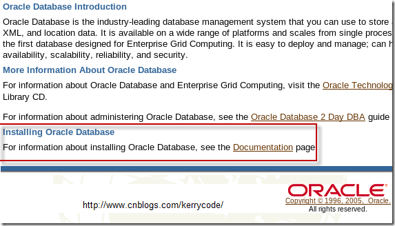 RHEL6 64位系统如何安装ORACLE 10g 64bit 数据库